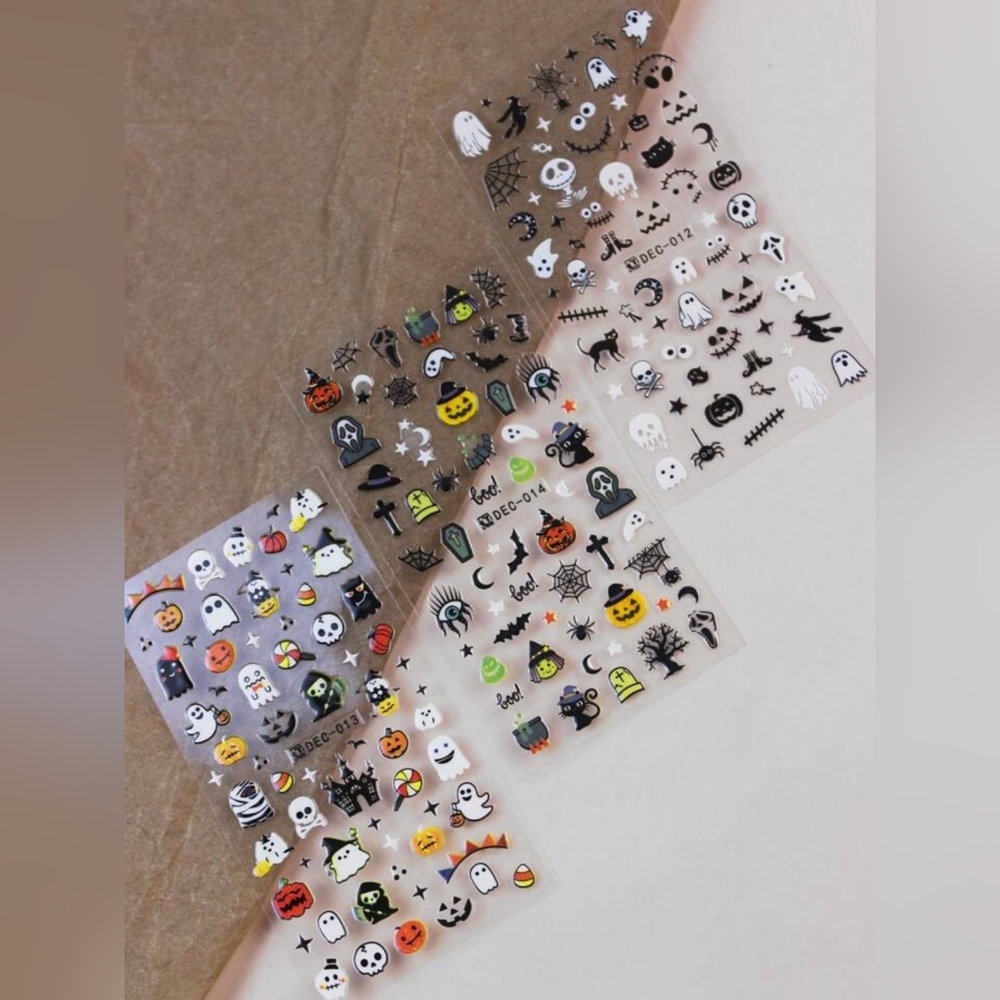 Halloween Nail Art Stickers -NIP - Picture 2 of 4
